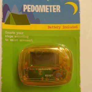 New Noteworthy Yellow Pedometer